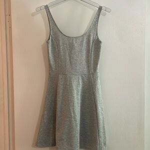 H&M grey mini‎ dress. Grey size small